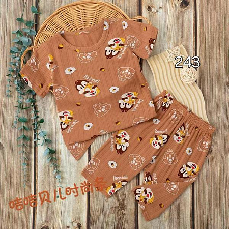 Пижама Фунтик 243 brown - делук