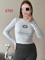 Свитер Fsn 2701 l.grey - делук