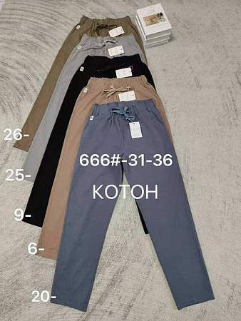 Штаны Immei 666-26 brown - делук