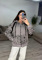 Кофта Спорт S.Style 621-1 grey - делук