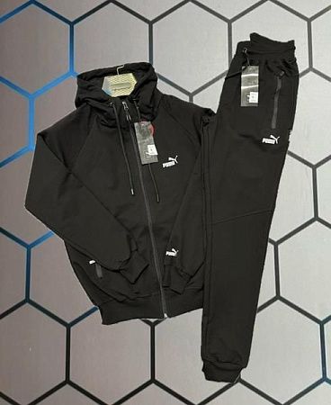 Костюм Спорт Alex Clothes 4758 black - делук