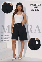 Шорты Jeans Club MG867-1 black - делук