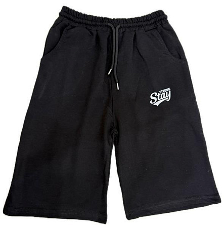 Шорты Malibu2 M3900-1 black - делук