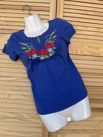 Вышиванка Sport Style 022 blue - делук