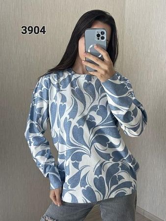 Свитер Fsn 3904 l.blue - делук