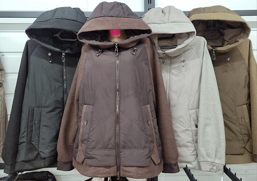 Куртка Style Nadezhda 25-595 l.beige - делук