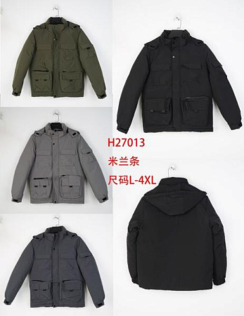 Куртка Tran H27013 khaki - делук