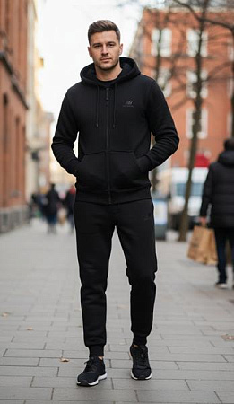 Костюм Спорт Delviago DL519 black - делук