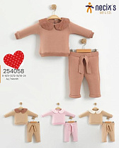 Костюм Meloria 254058 beige-brown - делук