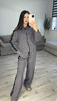 Костюм Спорт S.Style 614 d.grey - делук