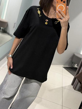 Футболка Comod 5708 black - делук