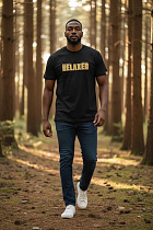 Футболка 2Bro 26013 black - делук