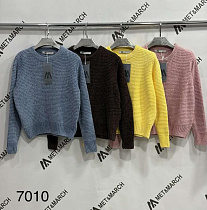 Свитер Met&March 7010 yellow - делук