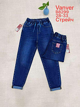 Джинсы Vanver B8299 blue - делук