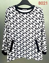 Свитер Lida 8021 white - делук