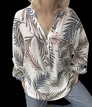 Блузка Levisha 26023 white - делук