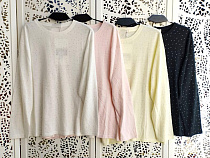 Свитер Lora LR1231 yellow - делук