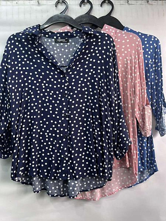 Рубашка Emsweekis E1578 pink - делук