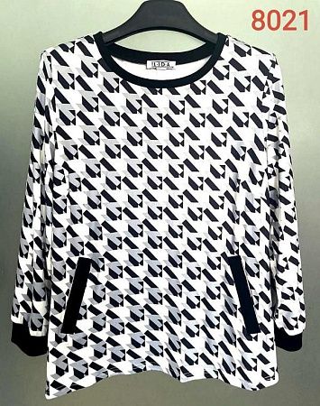 Свитер Lida 8021 white - делук