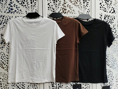 Футболка Lora LR1226 white - делук