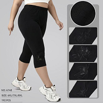 Бриджи Sevim A748 black - делук