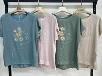 Футболка Estima 9567 khaki - делук