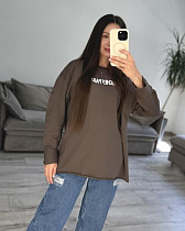 Свитер S.Style 96 brown - делук