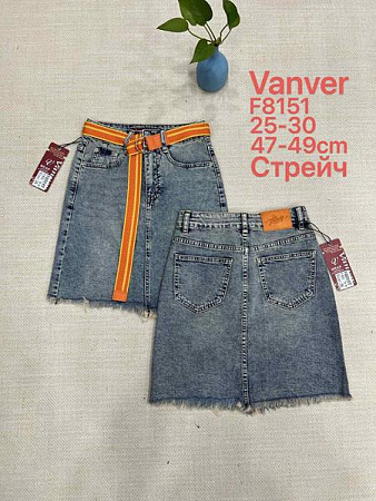 Юбка Vanver F8151 blue - делук