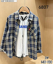 Рубашка Flong 6807 navy - делук
