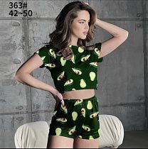 Пижама Brilliant 363 green - делук