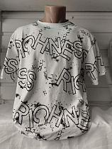 Футболка Panda 1694 white - делук