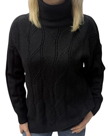 Свитер Modnulya 24041 black - делук