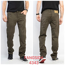 Джинсы Fangsida 4343 brown - делук