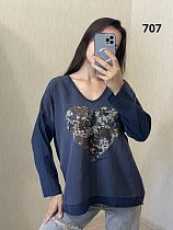 Свитер Fsn 707 navy - делук