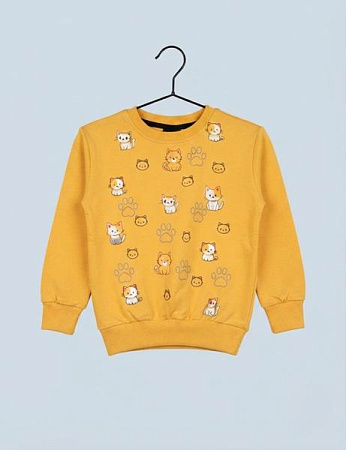 Свитер Dino D1393 yellow - делук