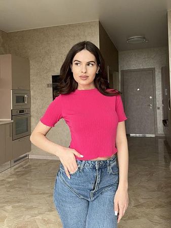 Топ Arina 4135 pink - делук