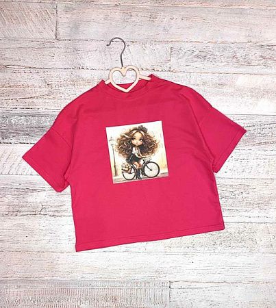 Футболка Lima Kids LM37 crimson - делук