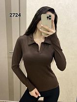 Свитер Fsn 2724 brown - делук