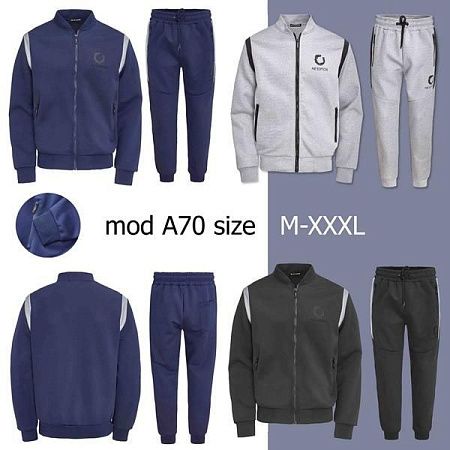 Костюм Спорт Vanda A70 black - делук