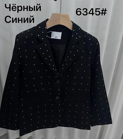 Пиджак Meloria 6345 black - делук