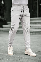 Штаны Спорт Hous Of Timur HT154 l.grey - делук