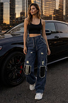 Джинсы Major 7506 blue - делук