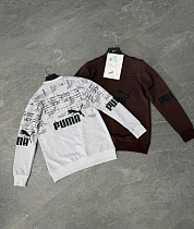 Свитер F.T.H F1644 brown - делук