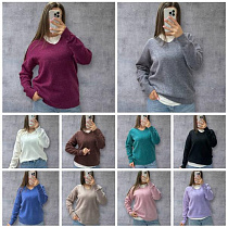 Свитер Modnulya 25515 grey - делук