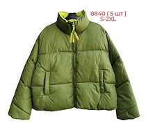 Куртка Katty 8840 green - делук