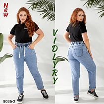 Джинсы Vidlyry 8036-2 l.blue - делук