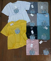 Футболка Julia JL1088 pink - делук