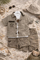 Костюм Major Kids 7074 l.grey-nude - делук