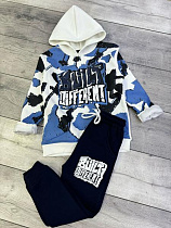 Костюм Спорт Fili Kids FK1484 blue - делук