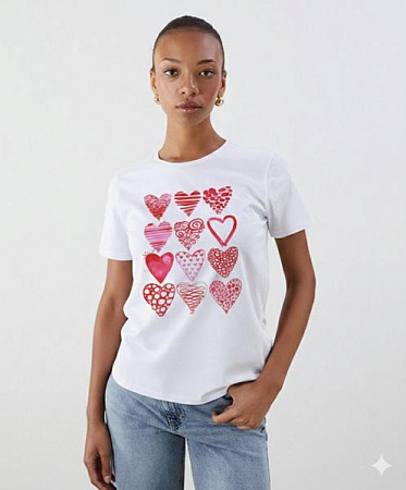 Футболка Iraopt IR207 white - делук